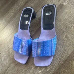Stuart Weitzman Sandals, purple, size 9